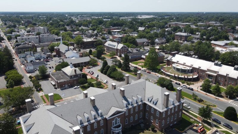 Panoramic view of Dover in Delaware