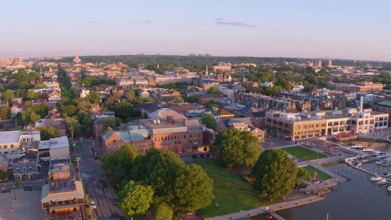 Panoramic view of Middletown