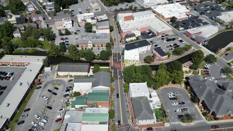 Aerial view of Milford